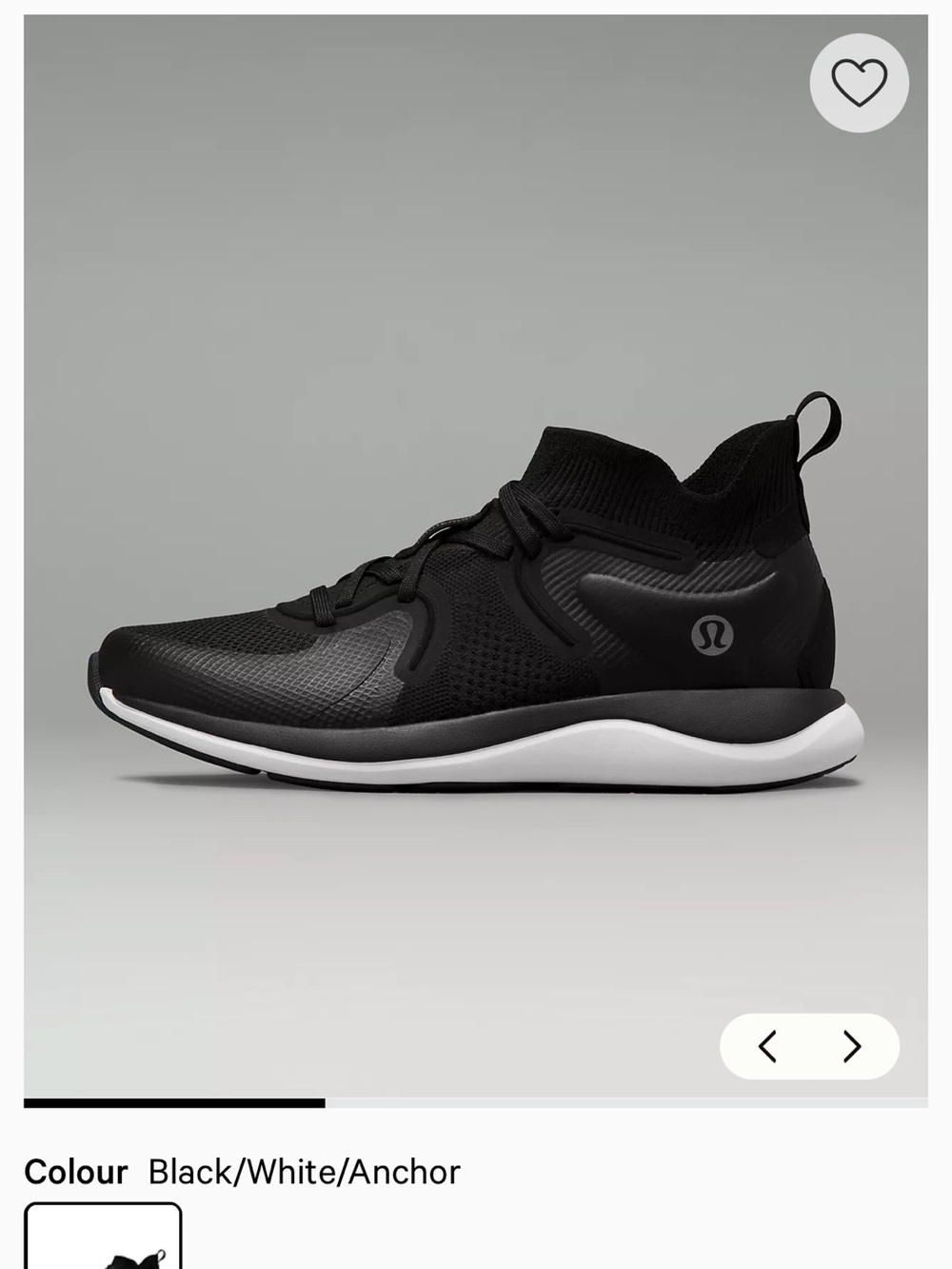 LULULEMON chargefeel 2 mid workout shoe